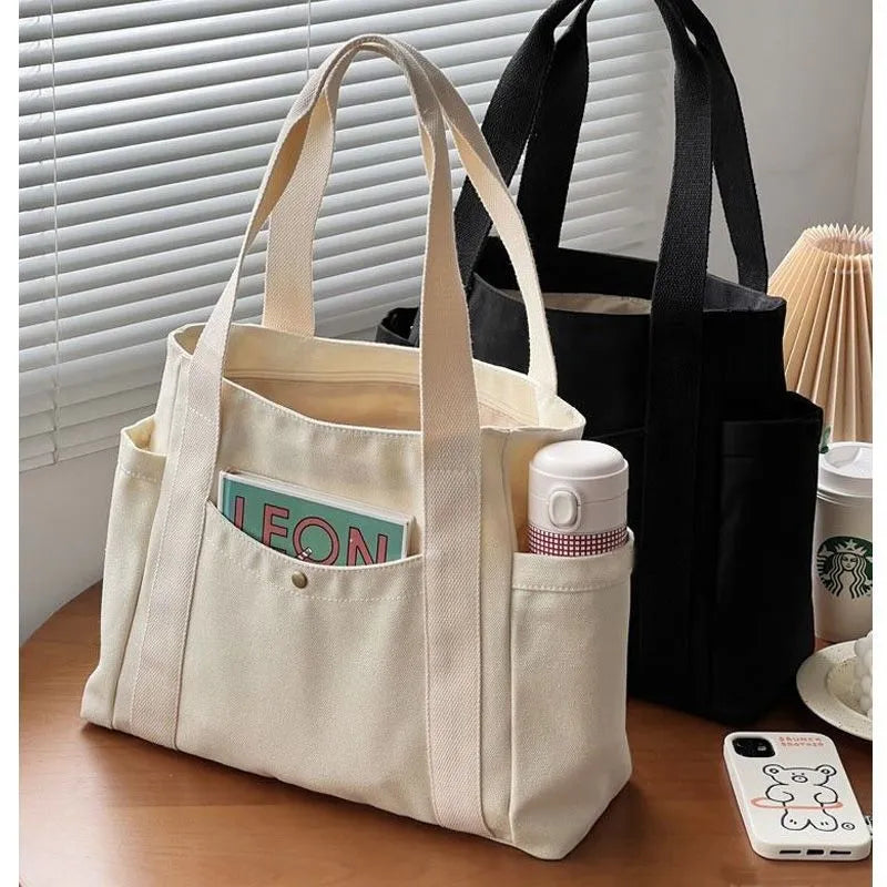 Large Canvas  Beach Tote